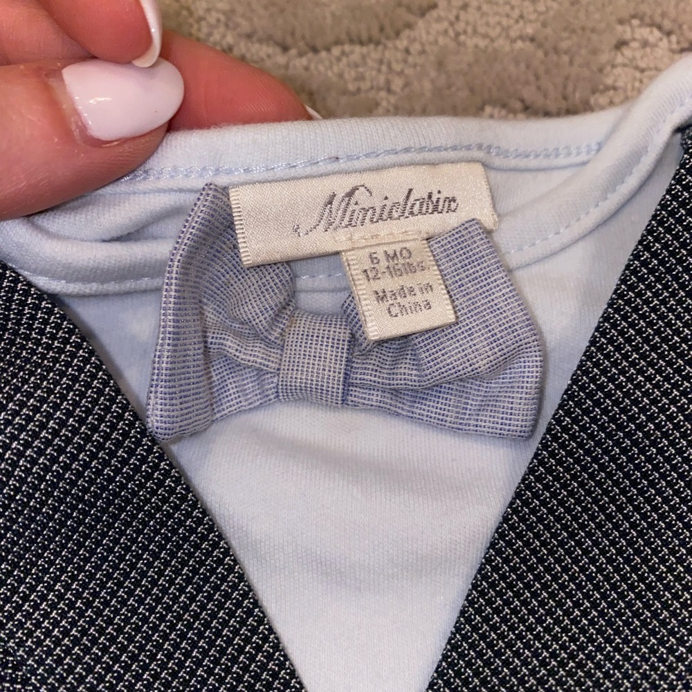 Miniclasix baby suit onesie 6 months